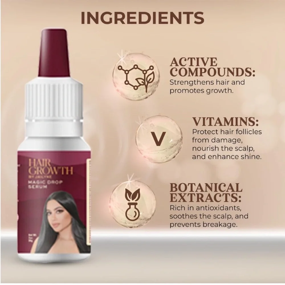 Hair Growth Magic Drop Serum By Jailyne